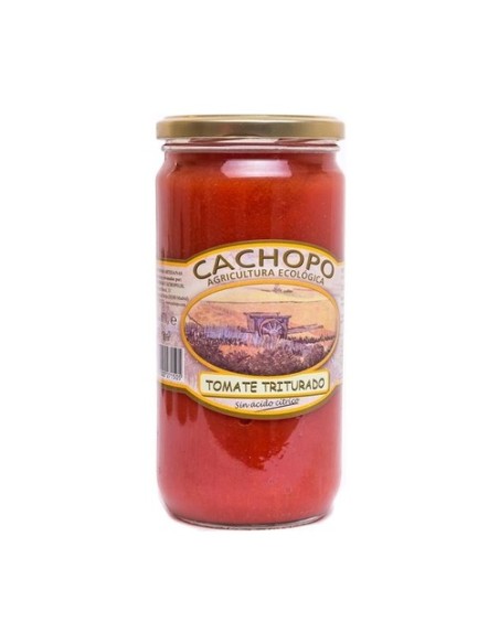 Tomate triturado Bio 670 g Cachopo