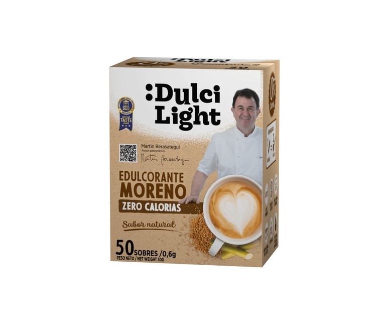 Edulcorante Moreno Granulado 50 sobres de 0.6g Dulcilight