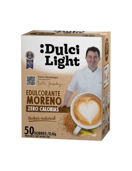 Edulcorante Moreno Granulado 50 sobres de 0.6g Dulcilight