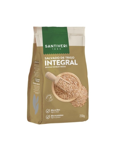 Salvado de trigo integral 250 g Santiveri