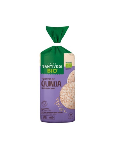 Tortitas Bio de Arroz Integral con Quinoa 100 g Santiveri