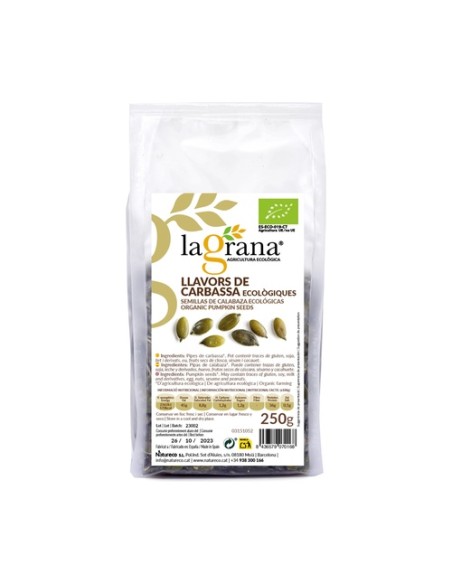 Semillas de calabaza Eco 250 g La Grana