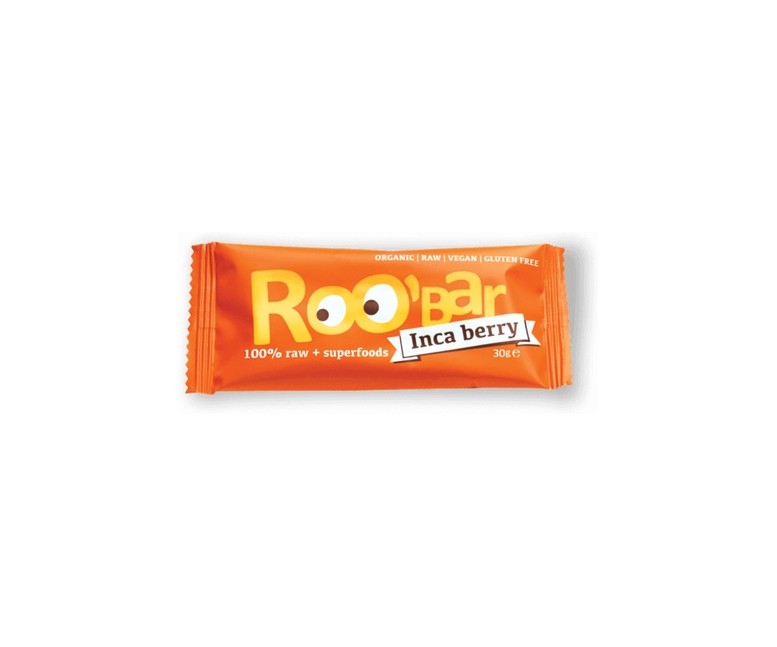 Barrita Inca Berry 100% cruda 1 barrita de 30g Roobar