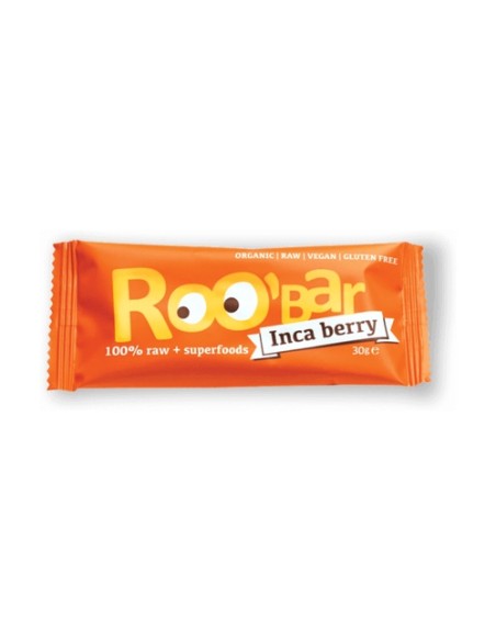 Barrita Inca Berry 100% cruda 1 barrita de 30g Roobar