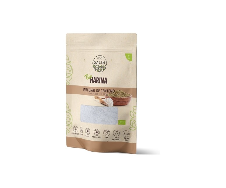 Harina centeno integral Eco 500 g de polvo Eco Salim