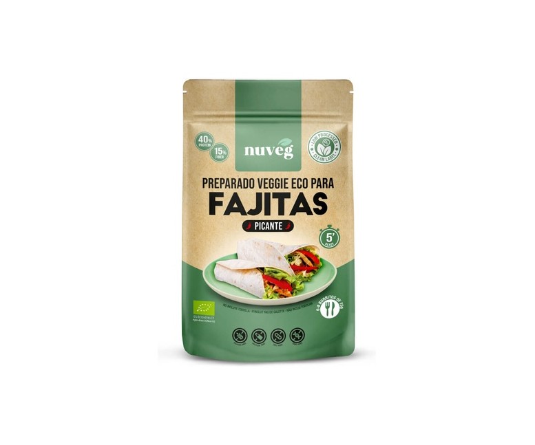 Relleno de burrito Bio 120 g Nuveg