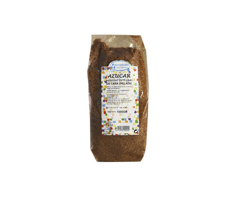 Azúcar Moreno integral de caña Melaza 1 kg Intracma