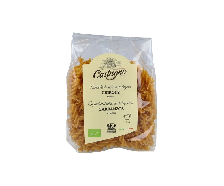 Espirales de garbanzos Eco 250 g Castagno