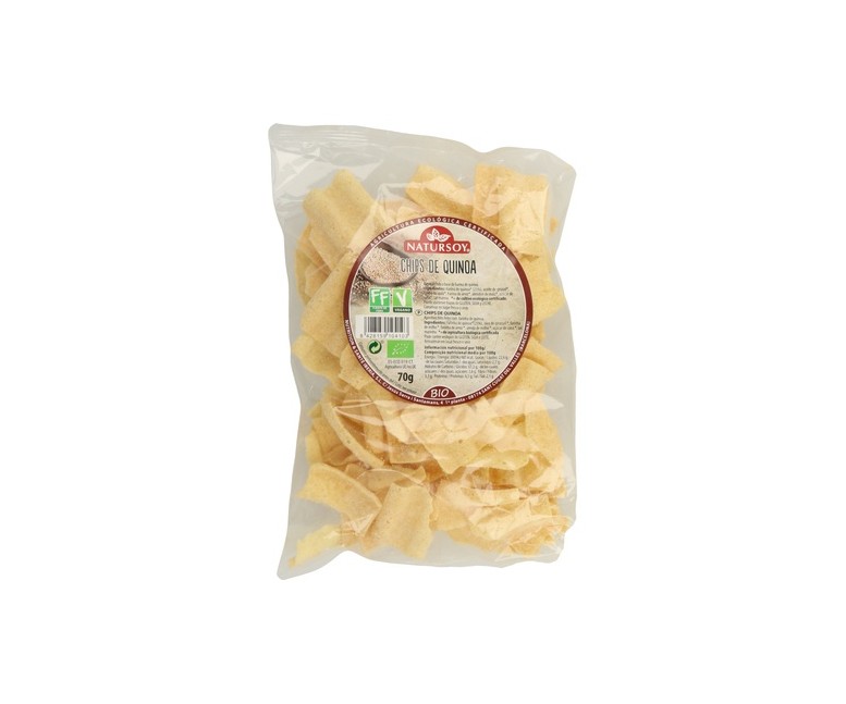 Chips de Quinoa 70 g Natursoy