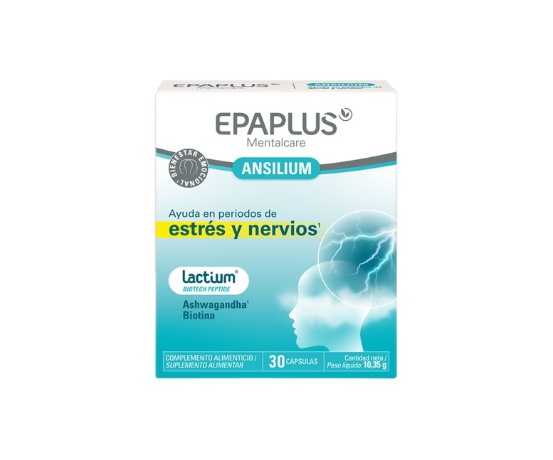 Epaplus mentalcare ansilium 30 cápsulas Epa Plus