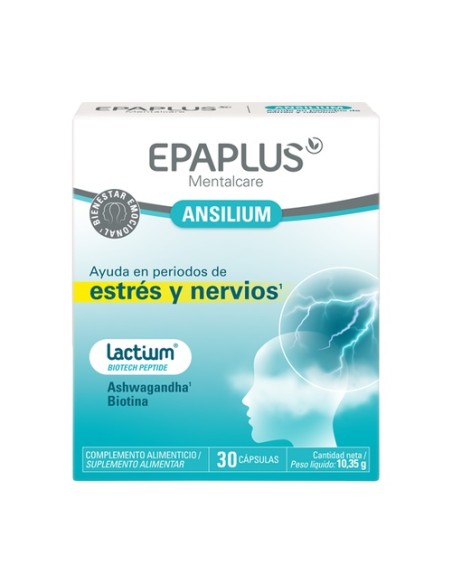 Epaplus mentalcare ansilium 30 cápsulas Epa Plus