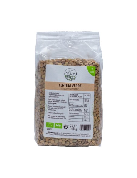 Lenteja verde Eco 500 g Eco Salim