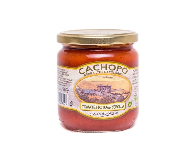 Tomate frito con cebolla Bio 370 ml Cachopo