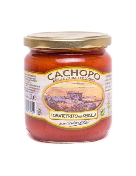 Tomate frito con cebolla Bio 370 ml Cachopo