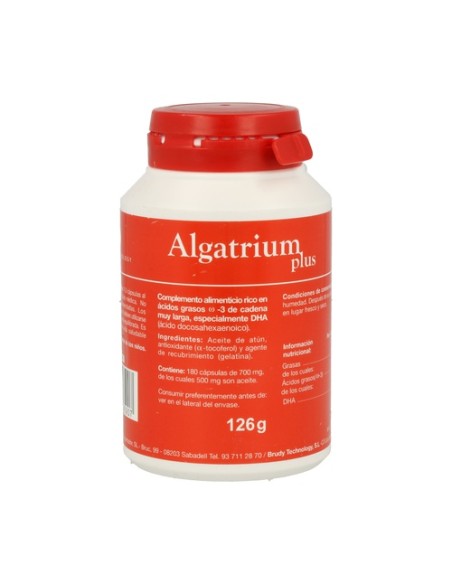 Algatrium Plus 180 cápsulas de 330mg Algatrium