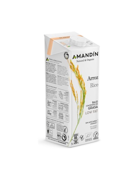 Bebida de arroz 1 L Amandin