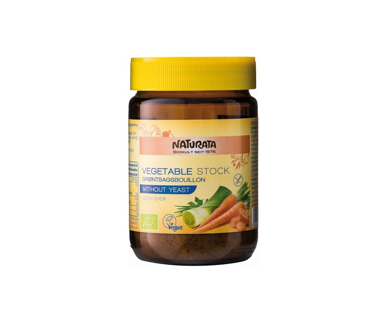 Caldo Vegetal Sin Levadura 200 g Naturata
