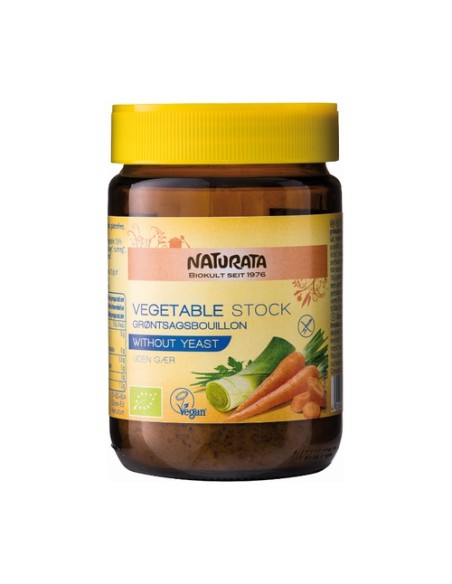 Caldo Vegetal Sin Levadura 200 g Naturata