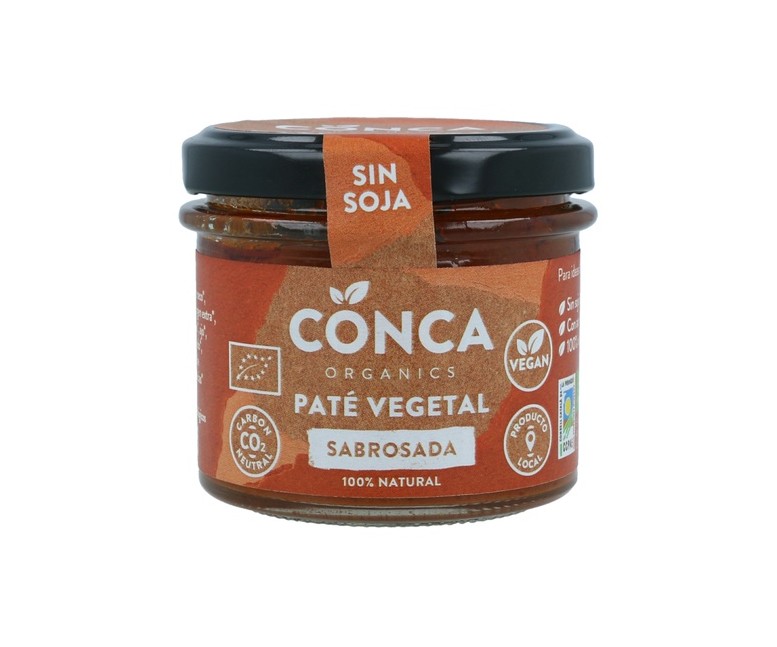 Paté vegano sabrosada 110 g Conca Organics