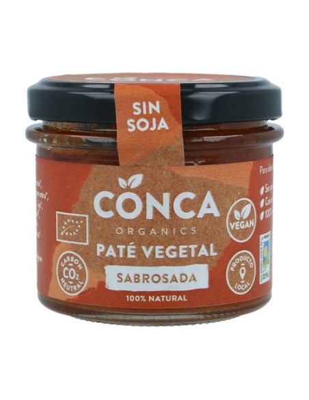 Paté vegano sabrosada 110 g Conca Organics
