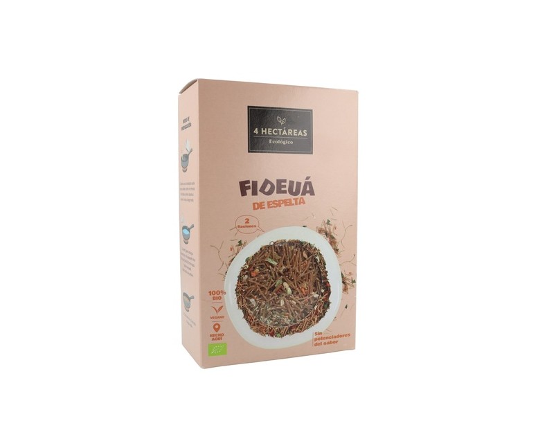 Fideua vegetal de espelta Bio 250 g 4 Hectáreas