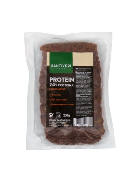 Pan de molde proteico 250 g Santiveri