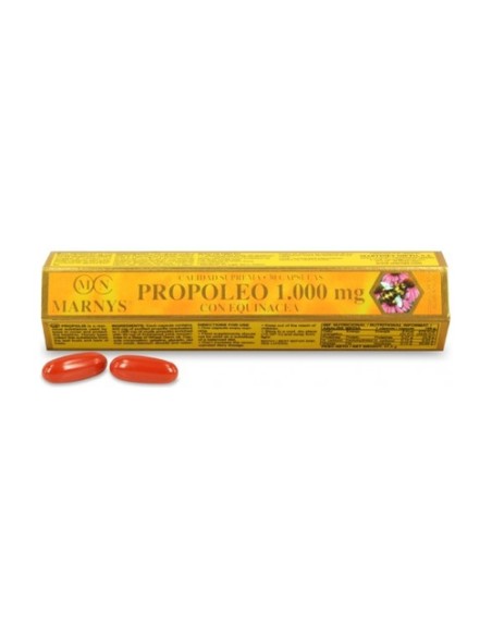 Propóleo con Equinácea 30 cápsulas de 1000mg MARNYS®