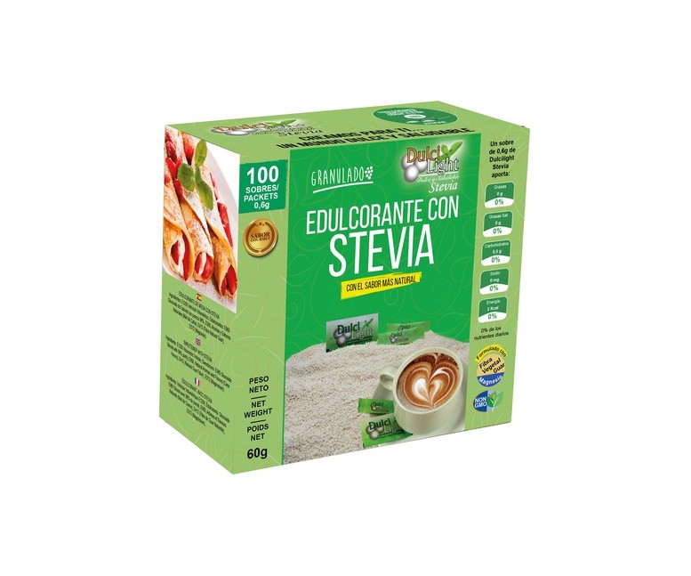 Stevia 100 sobres Dulcilight