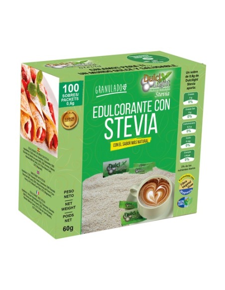 Stevia 100 sobres Dulcilight