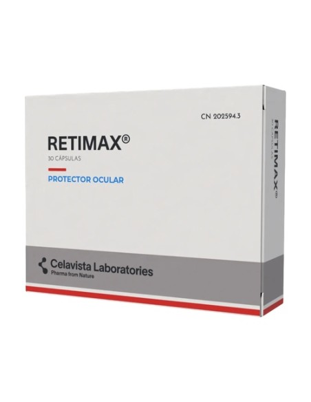 Retimax protector ocular 30 cápsulas Celavista