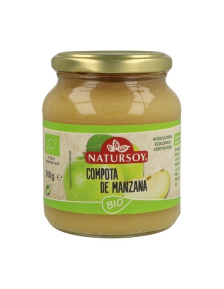 Compota de Manzana Bio 360 g Natursoy