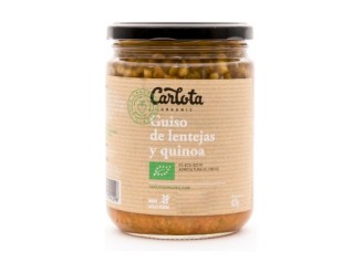 Guiso de lentejas y quinoa
