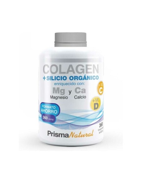 Colagen Colágeno + silicio Orgánico 180 comprimidos de 814g Prisma Natural