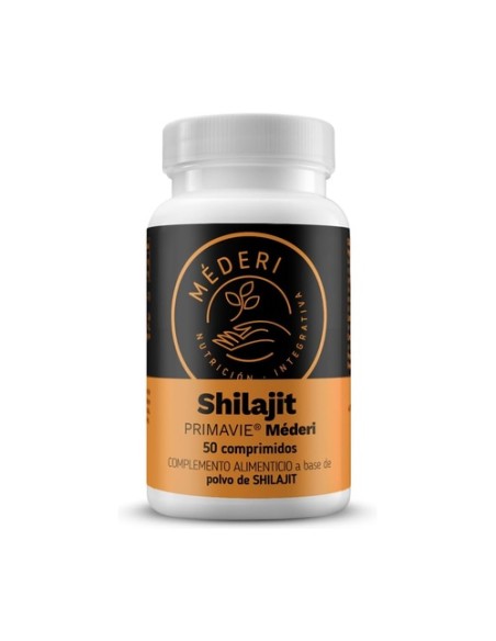 Shilajit PrimaVie® (energía) 50 cápsulas vegetales de 610mg Méderi