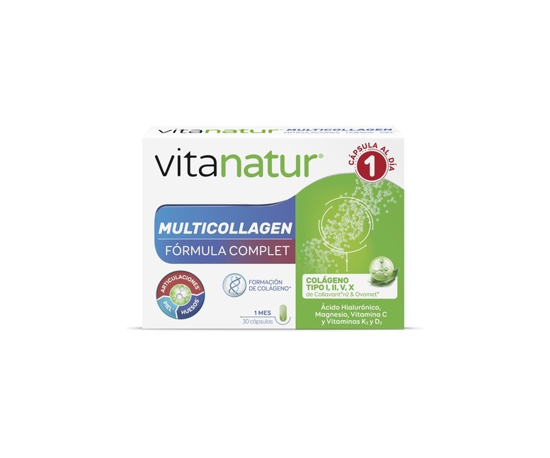 Vitanatur multicollagen 30 cápsulas Vitanatur