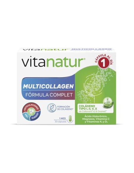 Vitanatur multicollagen 30 cápsulas Vitanatur