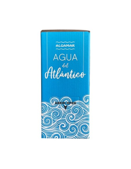 Agua del océano atlántico agua de mar bag in box 3000 ml Algamar