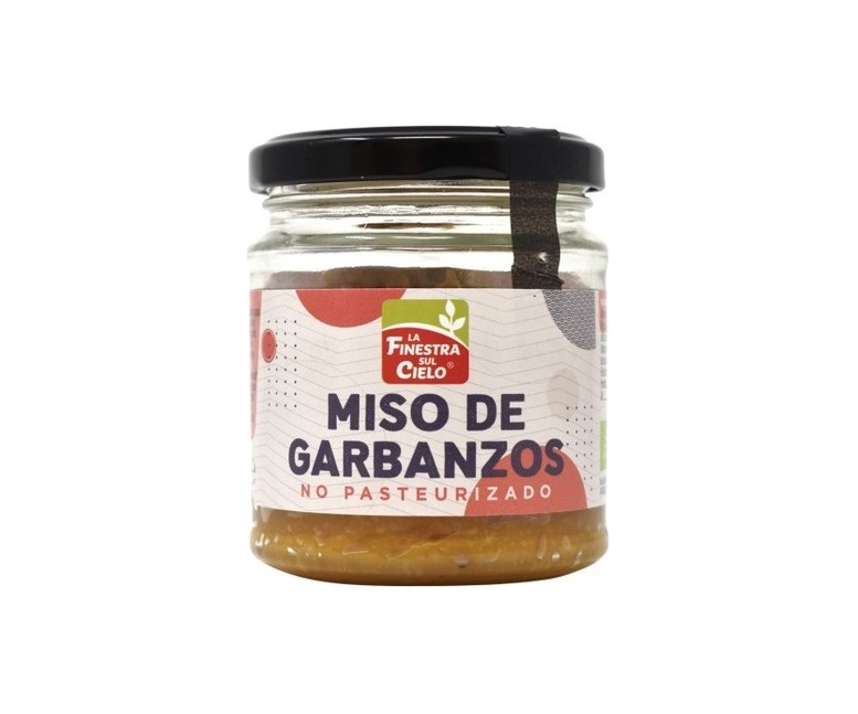 Miso de garbanzos bio sin pasteurizar 150 g La Finestra sul Cielo
