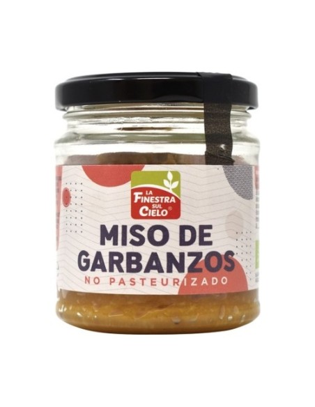 Miso de garbanzos bio sin pasteurizar 150 g La Finestra sul Cielo