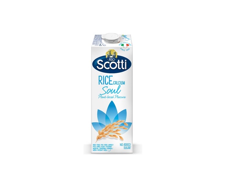Bebida de arroz y calcio 1 L Scotti