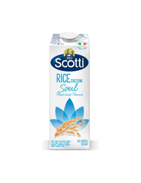 Bebida de arroz y calcio 1 L Scotti