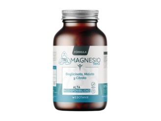 Triple magnesio vegan (bisglicinato, malato y citrato)