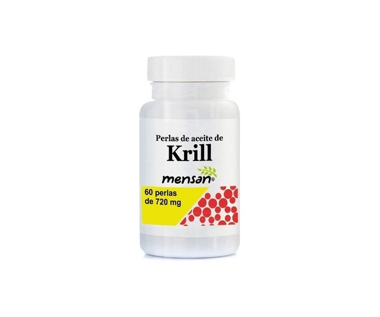Aceite de krill 60 perlas de 720mg Mensan