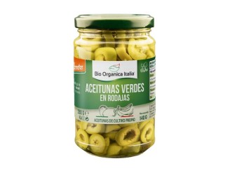 Aceitunas verdes en rodajas Bio
