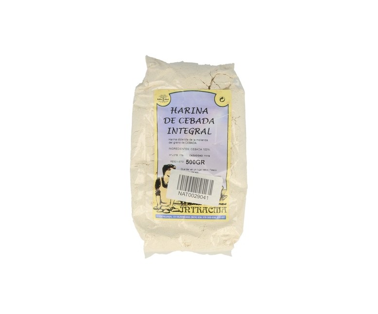 Harina de Cebada Integral 500 g Intracma