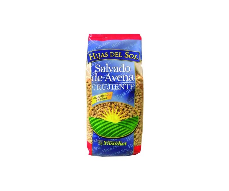 Salvado de Avena Crujiente 250 g Hijas del Sol