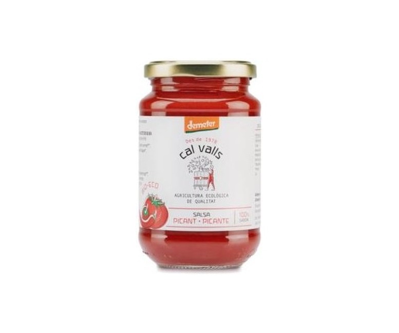 Salsa de tomate picante Demeter 350 g Cal Valls
