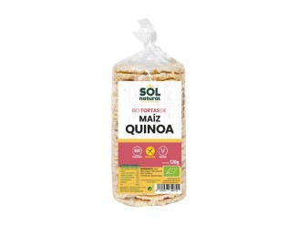Tortas de maíz con quinoa sin gluten Bio