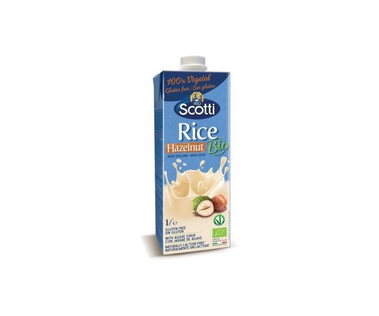 Bebida de Arroz y Avellanas Eco 1 L (Avellana) Scotti