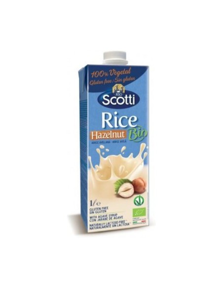 Bebida de Arroz y Avellanas Eco 1 L (Avellana) Scotti